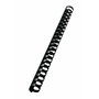 Leitz Canutillo Combid Plástico 19 mm Negro 180 Hojas
