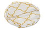 DKD Home Decor Cesta para la Ropa Blanco GEOMETRICAL GLAM