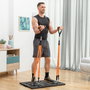 Pack Sistema de Entrenamiento Portátil con Guía de Ejercicios y Chaleco Deportivo Sauna Hombre L InnovaGoods