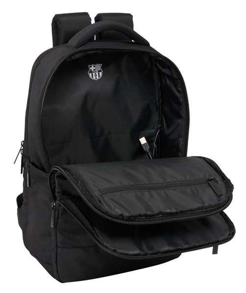 Mochila para Portátil F.C. Barcelona Premium Negro 29 x 44 x 15 cm