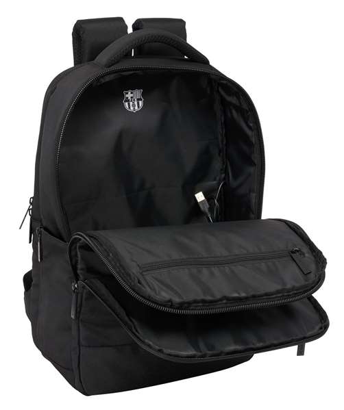 Mochila para Portátil F.C. Barcelona Premium Negro 29 x 44 x 15 cm