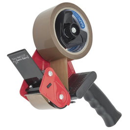 Maquina Precintar Rapesco Antibacteriano Profesional Para Rollos Hasta 50 Mm (Incluye 1 Rollo De Cinta Marron) (Set de 24)