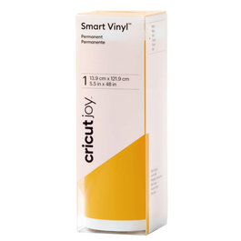 Cricut Smart Vinyl Rollo de Vinilo Termotransferencia Amarillo 139x1219mm Brillante