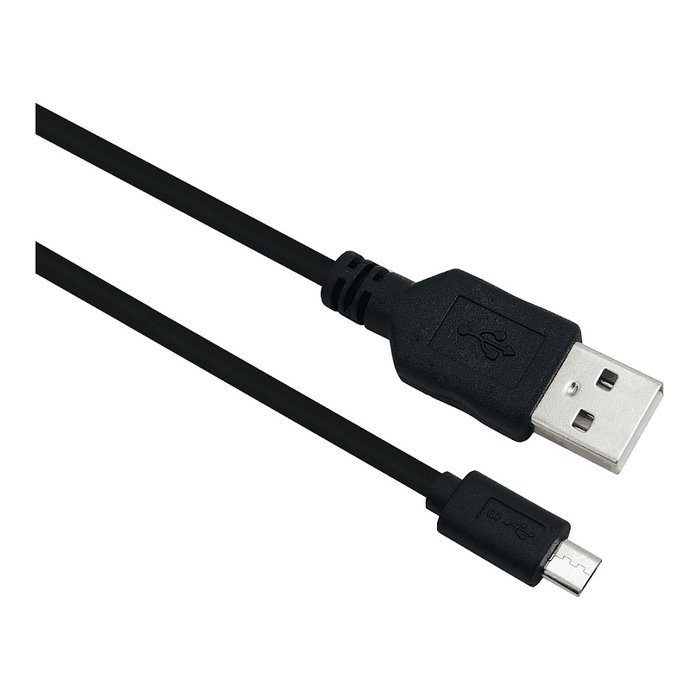 Helos Cable USB 2.0 con conectores USB A y Micro-B, 2 m, Negro Helos Cable USB 2.0 con conectores USB A y Micro-B, 2 m, Negro