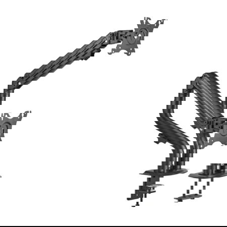 AISENS - SOPORTE DE MESA ECO CONTRAPESO GIRATORIO E INCLINABLE PARA 8KG (3 PIV, 2 BR) DE 17-32, NEGRO AISENS - SOPORTE DE MESA ECO CONTRAPESO GIRATORIO E INCLINABLE PARA 8KG (3 PIV, 2 BR) DE 17-32, NEGRO