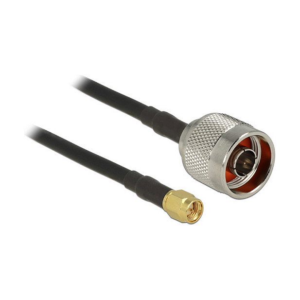 DeLOCK 89419 Cable coaxial N Macho a SMA Macho CFD200 7,5 m DeLOCK 89419 Cable coaxial N Macho a SMA Macho CFD200 7,5 m