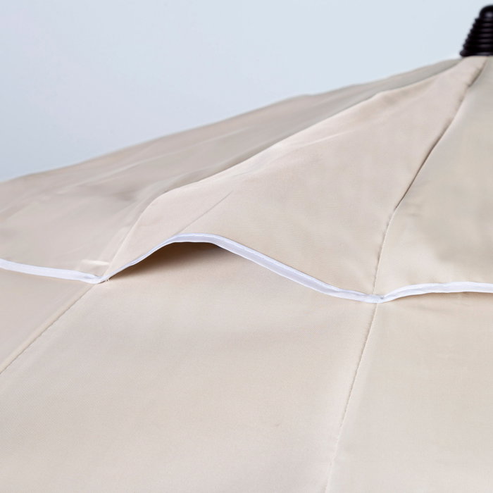 Aktive Sombrilla de playa Max Air crema 240 cm