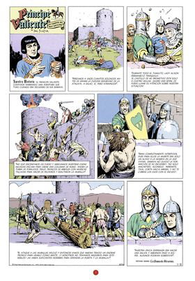Tebeos Dolmen Editorial S.L. Príncipe Valiente: 1975-1976