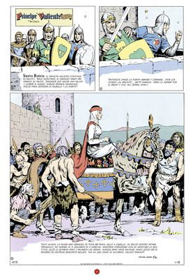 Tebeos Dolmen Editorial S.L. Príncipe Valiente: 1975-1976