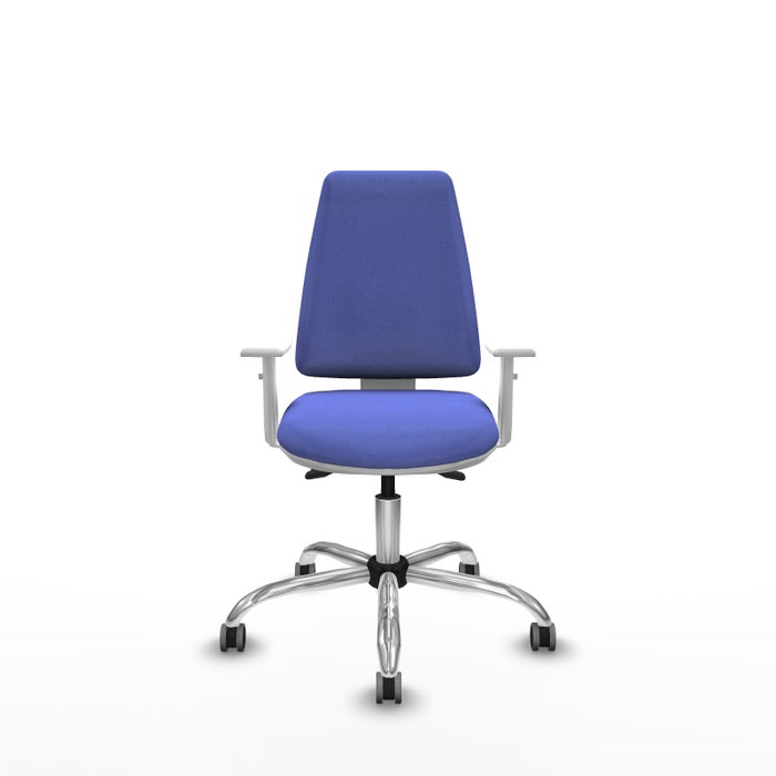 PIQUERAS Y CRESPO Silla de oficina Elche con mecanismo Asincro, Azul claro PIQUERAS Y CRESPO Silla de oficina Elche con mecanismo Asincro, Azul claro