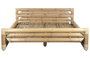 DKD Home Decor Cama Tropical 220 x 74 x 202.5 cm Bambú Ratán Natural