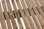 DKD Home Decor Cama Tropical 220 x 74 x 202.5 cm Bambú Ratán Natural