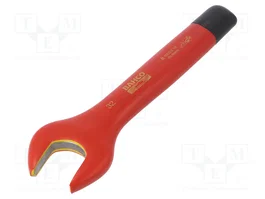 BAHCO Llave plana aislada de 32 mm para trabajos eléctricos