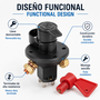 Occ Motorsport Desconectador de Batería 6 Polos con Corte de Corriente FIA