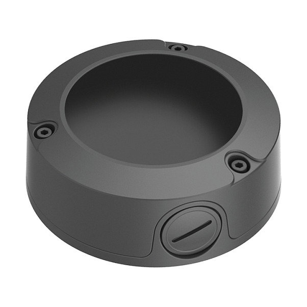 Hanwha Techwin SBO-126B Caja de conexión universal para cámaras bullet - Negro, aluminio, 330 g