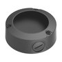 Hanwha Techwin SBO-126B Caja de conexión universal para cámaras bullet - Negro, aluminio, 330 g