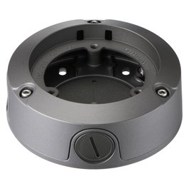 Hanwha Techwin SBO-126B Caja de conexión universal para cámaras bullet - Negro, aluminio, 330 g