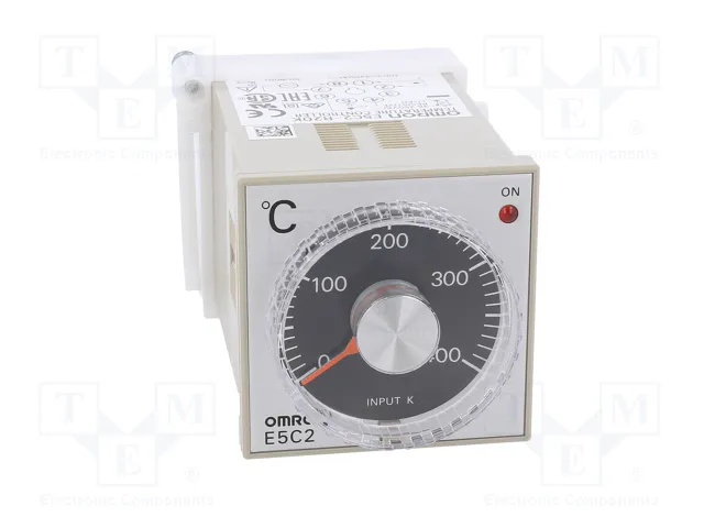 OMRON E5C2 Regulador de Temperatura con Termopar K