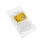 DeLOCK Kabeldriller Ø 18 mm transparente, 100 unidades