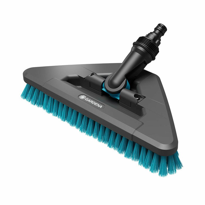 Gardena Cepillo de Cerdas Duras Triangular Flex Cleansystem Gris / Azul Gardena Cepillo de Cerdas Duras Triangular Flex Cleansystem Gris / Azul