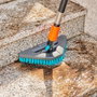 Gardena Cepillo de Cerdas Duras Triangular Flex Cleansystem Gris / Azul