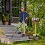 Gardena Cepillo de Cerdas Duras Triangular Flex Cleansystem Gris / Azul