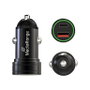 MEDIARANGE MRMA120 Cargador de coche con 1xUSB-A y 1xUSB-C