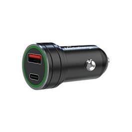 MEDIARANGE MRMA120 Cargador de coche con 1xUSB-A y 1xUSB-C