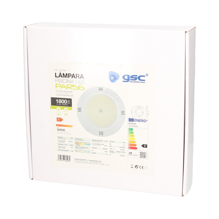 GSC Evolution Proyector LED para piscina 18W 3000K