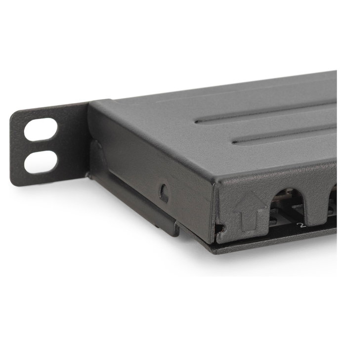 Digitus Patchpanel 0.5HE 24-Port Cat6 Blindado RJ-45 8P8C Digitus Patchpanel 0.5HE 24-Port Cat6 Blindado RJ-45 8P8C