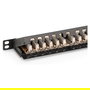 Digitus Patchpanel 0.5HE 24-Port Cat6 Blindado RJ-45 8P8C