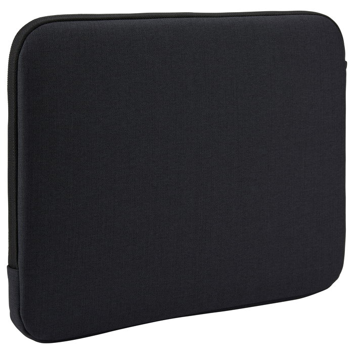 CaseLogic Funda Huxton Sleeve HUXS-213 para Portátil de hasta 13.3''/33.8 cm, Negro, Poliéster, Con Cremallera y Bolsillo Frontal