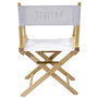 Home Deco Factory Silla Director "Artiste" Madera y Tela Plegable Estilo Cine 54x40x87 cm