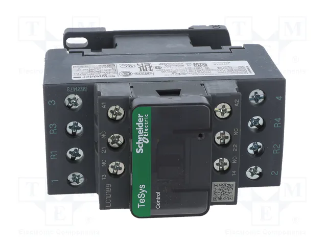 Schneider Electric LC1D188E7 TeSys D Contactor 4-polar 48V AC