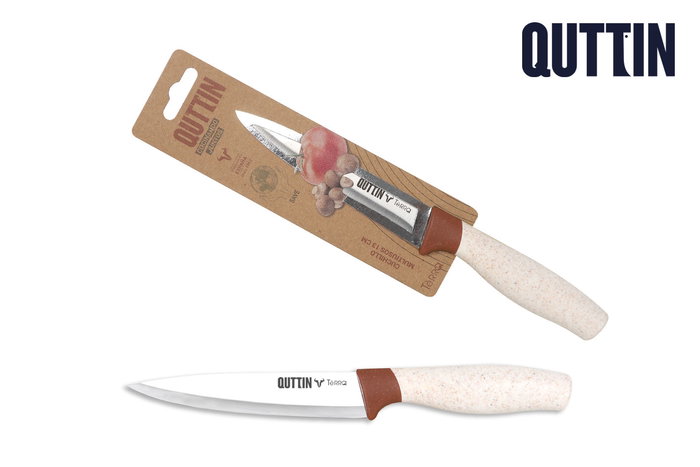 Quttin Cuchillo Multiusos Filo 13 cm Terra (36 Unidades) Quttin Cuchillo Multiusos Filo 13 cm Terra (36 Unidades)