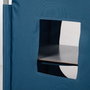 Aktive Armario plegable de camping azul con estructura de acero