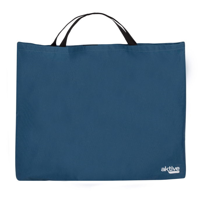 Aktive Armario plegable de camping azul con estructura de acero