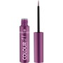 Essence COLOUR IT! Eyeliner Líquido Metálico Dark Cherry #02, Alta Pigmentación, Larga Duración, 3 ml