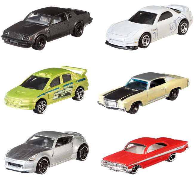Mattel Hot Wheels Entertainment Modelos Surtidos Vehículos Juguete para Niños a Partir de 3 Años