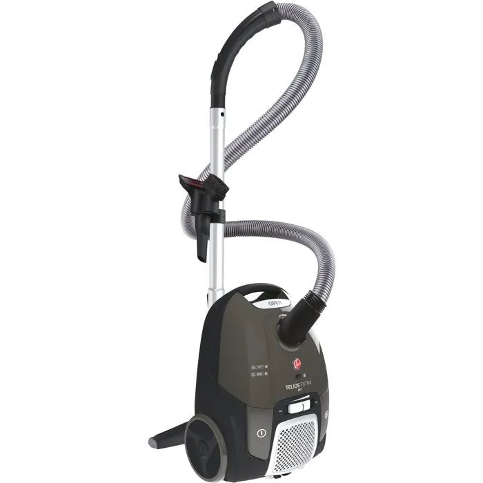 Hoover Aspiradora de trineo con bolsa TXL21PET - 700 W - 69 dBA - Gris pizarra