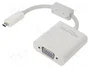 DeLOCK Adaptador HDMI Micro-D a VGA con audio, 65557, Blanco