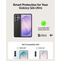 Belkin SheerForce Protect S26 Ul Cover Negro MSB017hqBK para Samsung Galaxy S26 Ultra