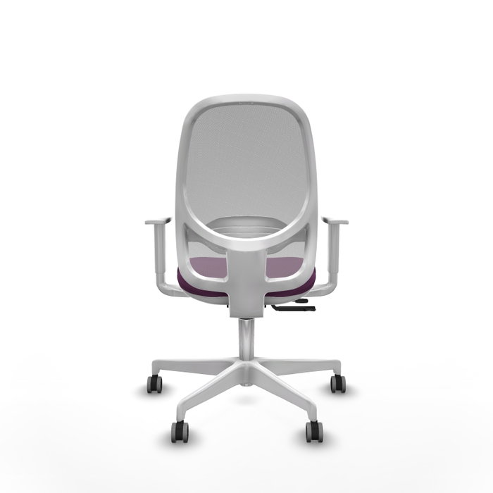 PIQUERAS Y CRESPO Silla de oficina Cilanco con mecanismo Sincro/Traslack Morado y Gris