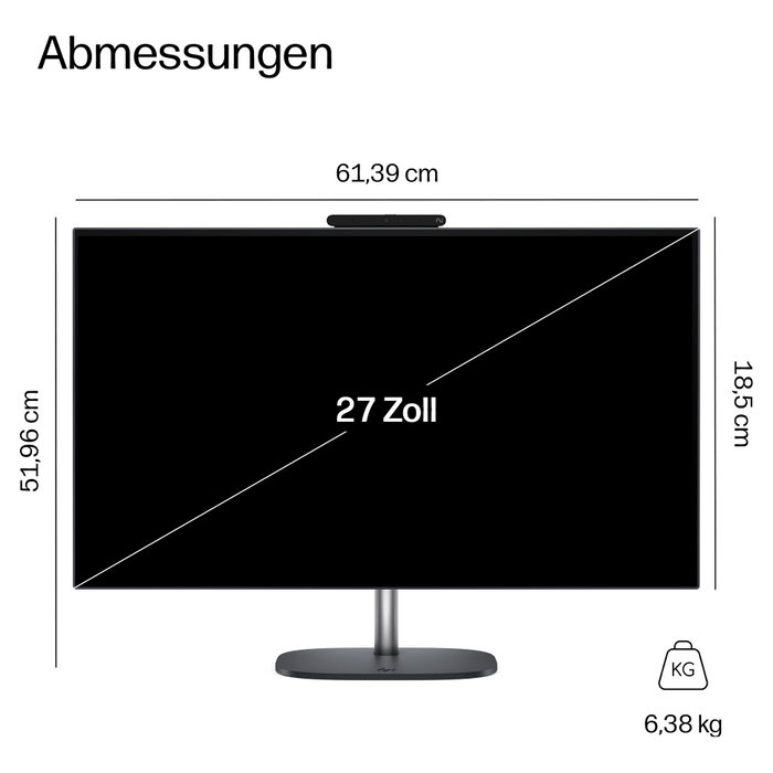 HP OmniStudio X 27-cx0475ng 27 CU7 356H/24GB/1TBSSD/RTX5050/W11 Home