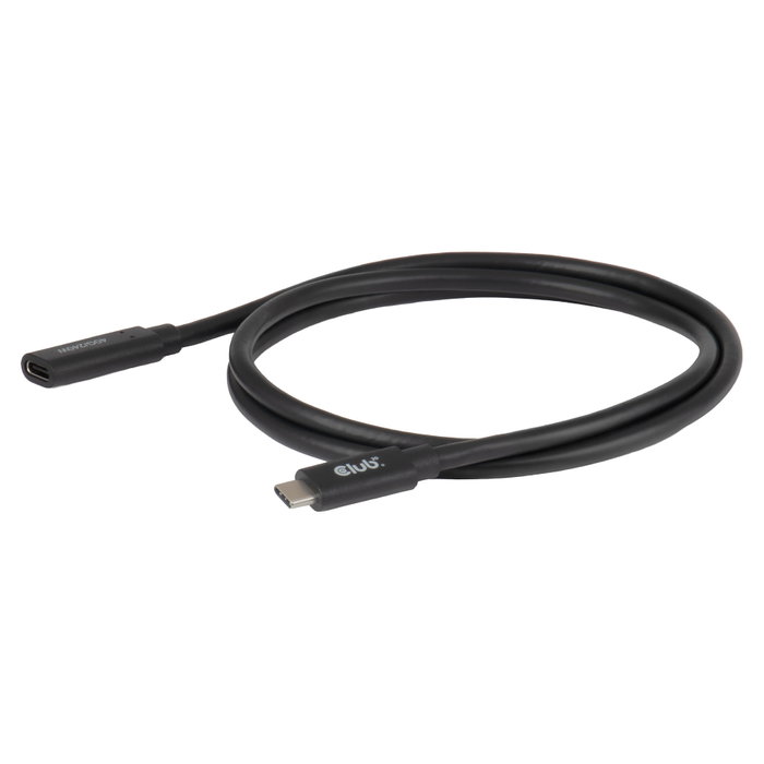 Club 3D Cable de extensión USB-C 40Gbps 1 m Negro Club 3D Cable de extensión USB-C 40Gbps 1 m Negro