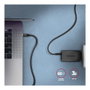 Axagon BUCM3-CM30AB Cable USB-C a USB-C 3.2 Gen 1, 3 m, PD 60W, trenzado - negro