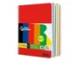 Liderpapel Cuaderno Espiral A4 Smart Tapa Blanda 80 Hojas 75g Cuadro 4mm con Margen Pack 5+1 Colores Surtidos