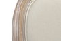 DKD Home Decor Silla Tradicional Natural Beige Madera Poliester 48 x 96 x 56 cm (2 Unidades)