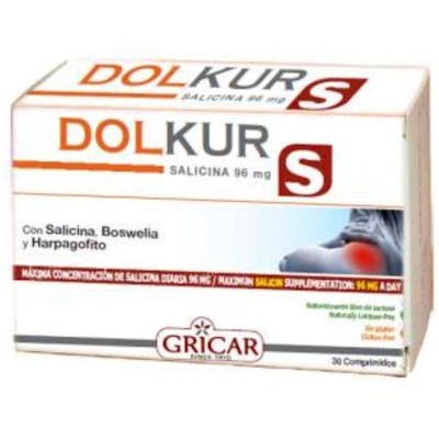 GRICAR Dolkur S 30Cap. Suplemento con Harpagofito para el Mantenimiento de las Articulaciones