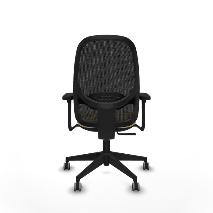 PIQUERAS Y CRESPO Silla de oficina Cilanco con mecanismo Sincro, Crema y Negro PIQUERAS Y CRESPO Silla de oficina Cilanco con mecanismo Sincro, Crema y Negro